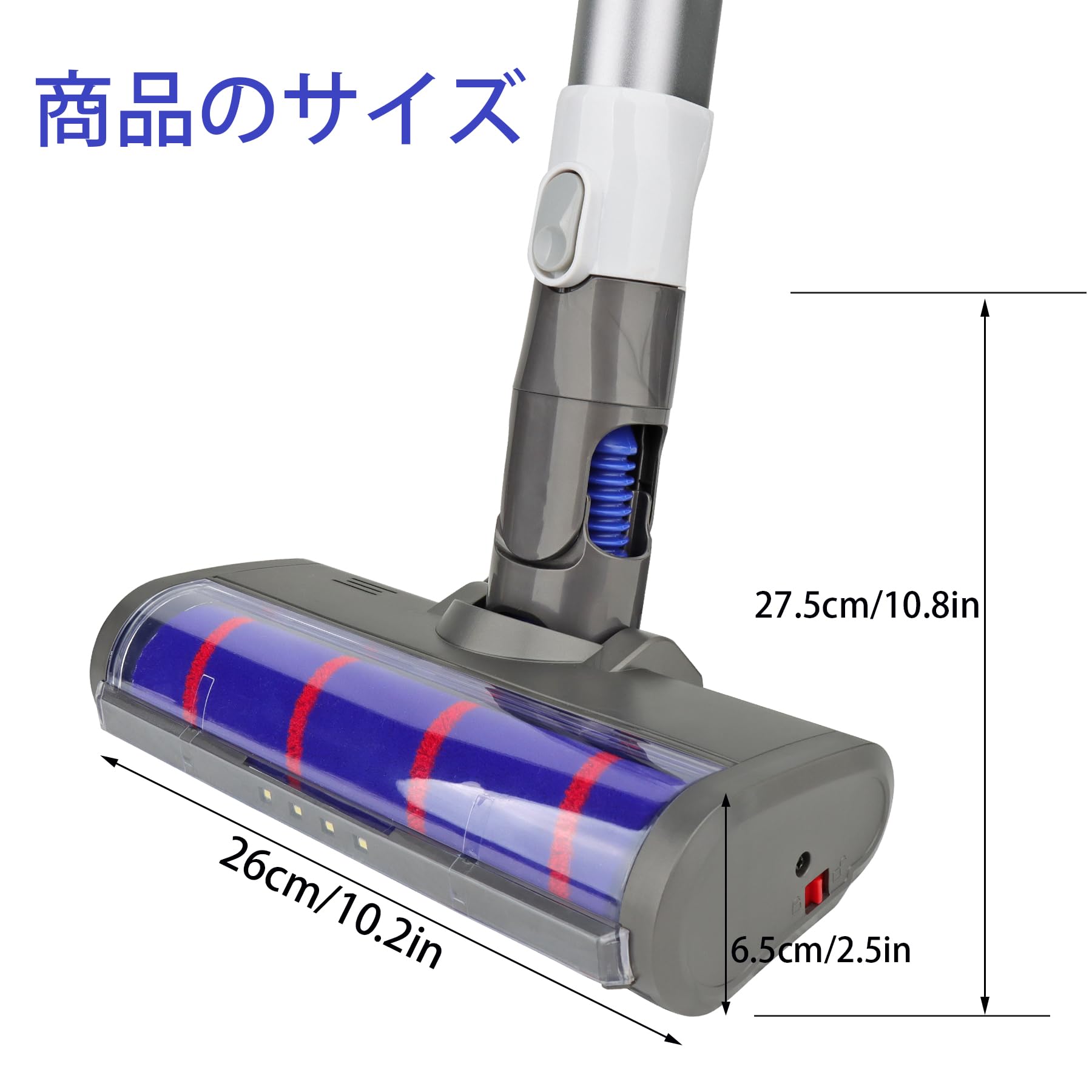 Amazon.co.jp: EOVOLA 適応 ダイソンV6/ DC62 / DC61/ DC59/ DC58
