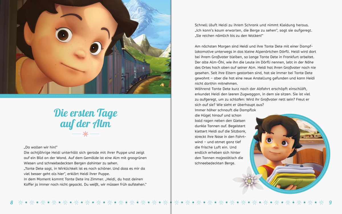 Heidi: Ankunft in den Bergen - Heidis Geschichte Band 1