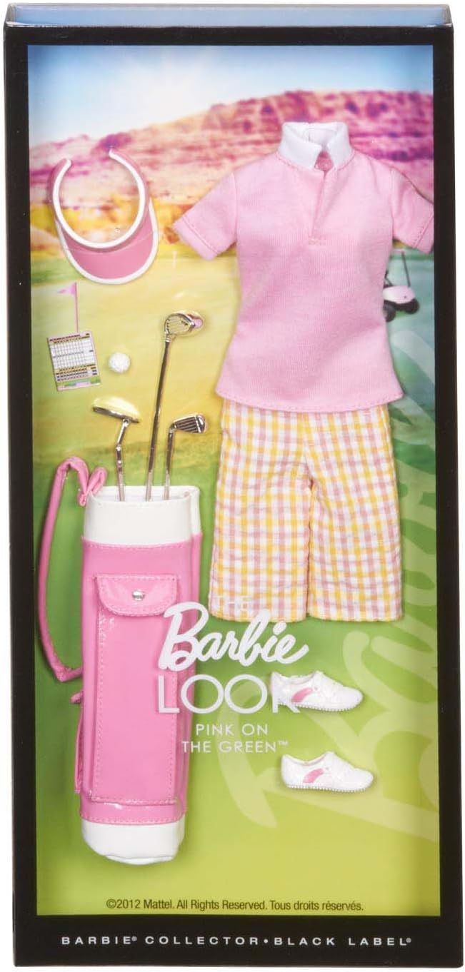 Barbie Collector The Barbie Look Collection: Pink on the Green Fashion Pack