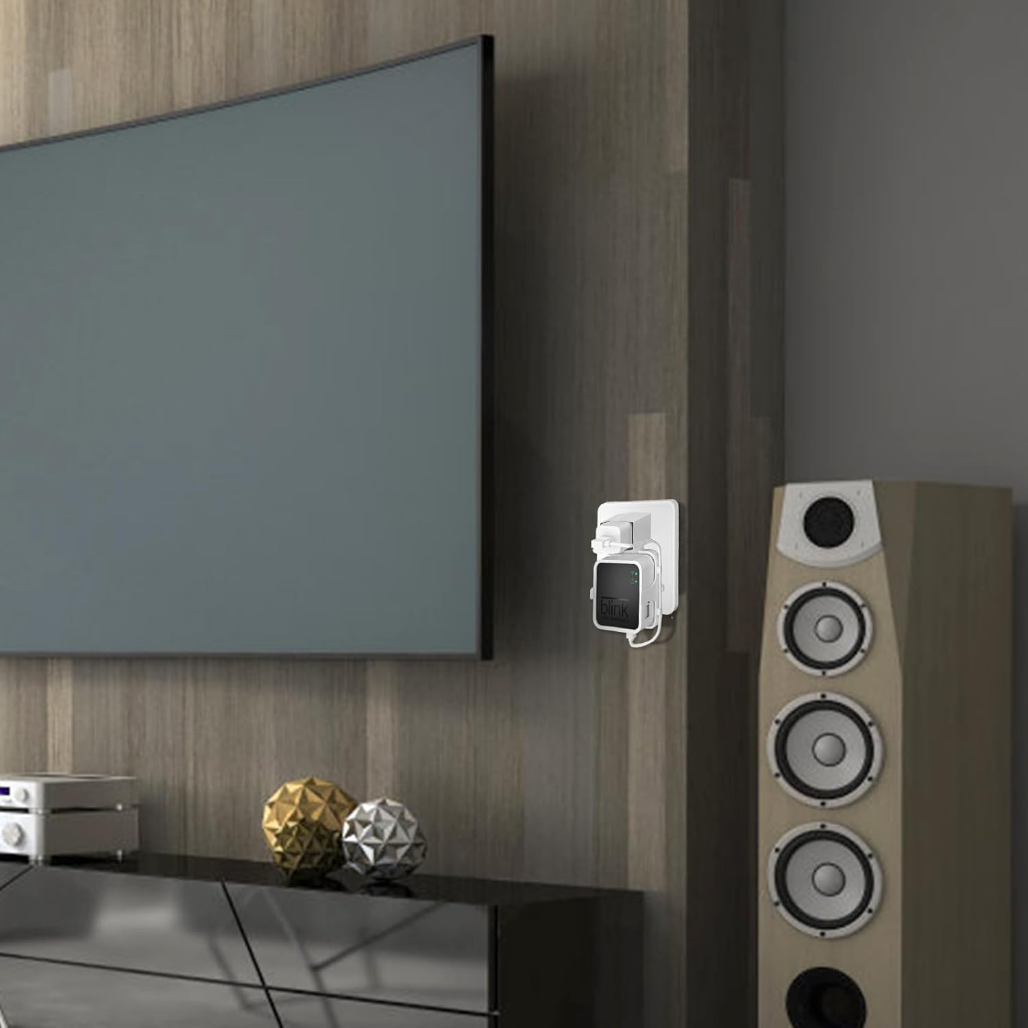 Detailný pohľad na nástenný držiak