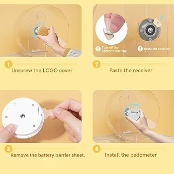 Amazon.co.jp: Niteangel 正確ハムスターホイール計步器