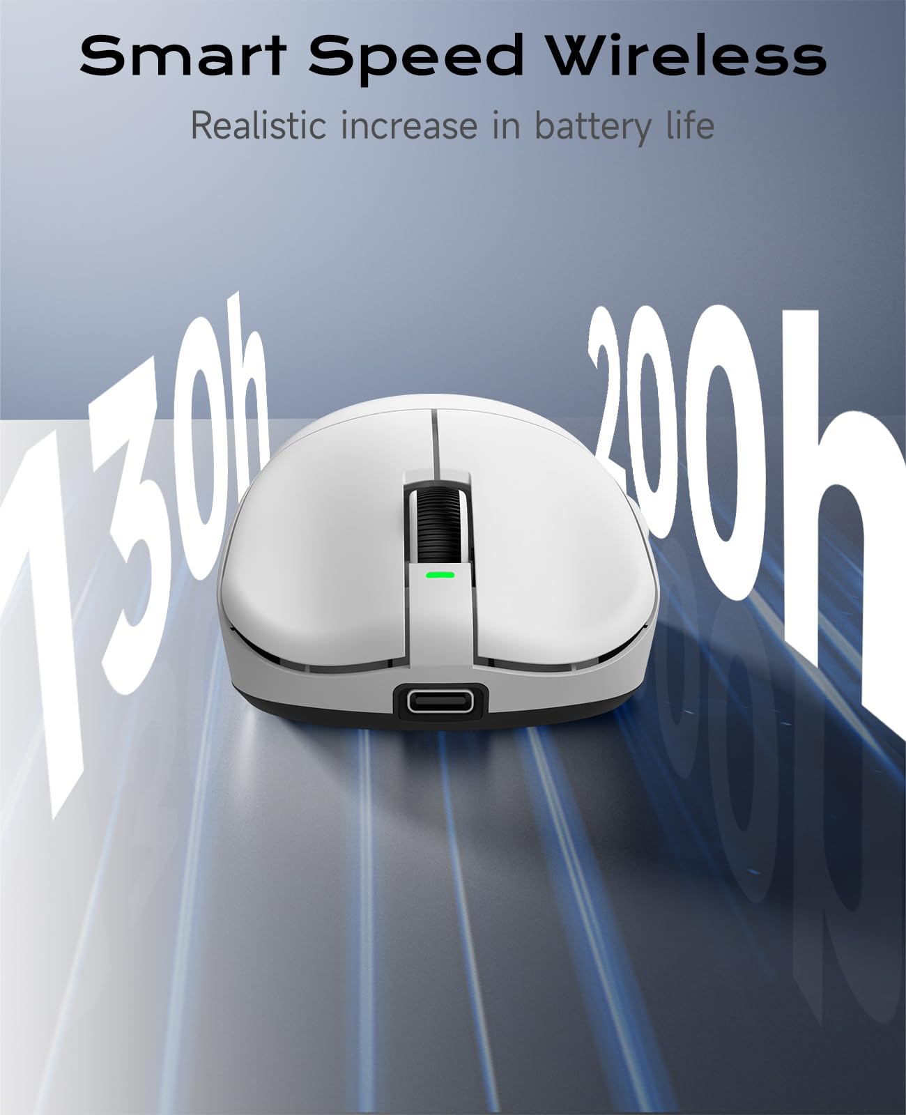 VGN F1 Pro Max Lightspeed Wireless Gaming Mouse with Dual-Mode 2.4