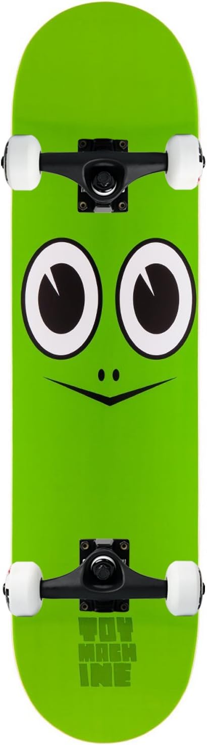 Skateboard Complete Turtle FACE 7.75" Black Assembled