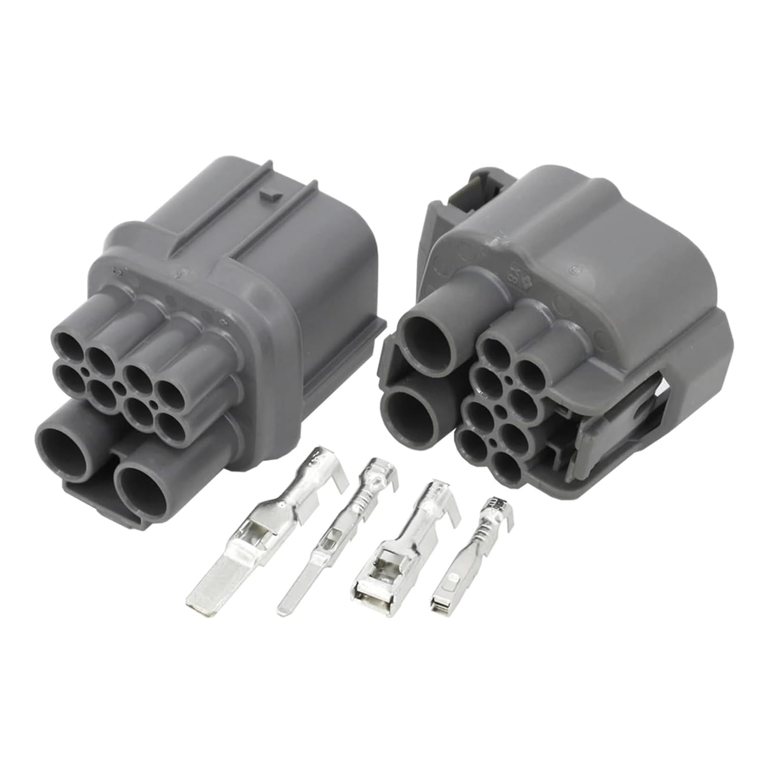 10 Pin High Current Car Waterproof Connector Wire Harness Plug with Terminal DJ7101-2.2-6.3-11/21(Female Plug,5 Sets)