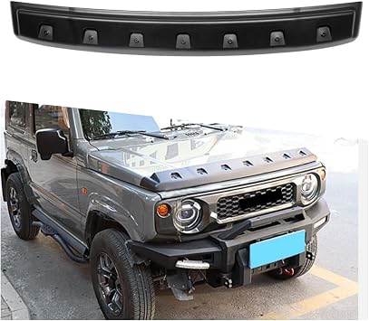 Hood Protector Bonnet Guard Hood Bug Deflector Cover Protector for Suzuki Jimny JB74 2019-2024 Stone Shield Guard