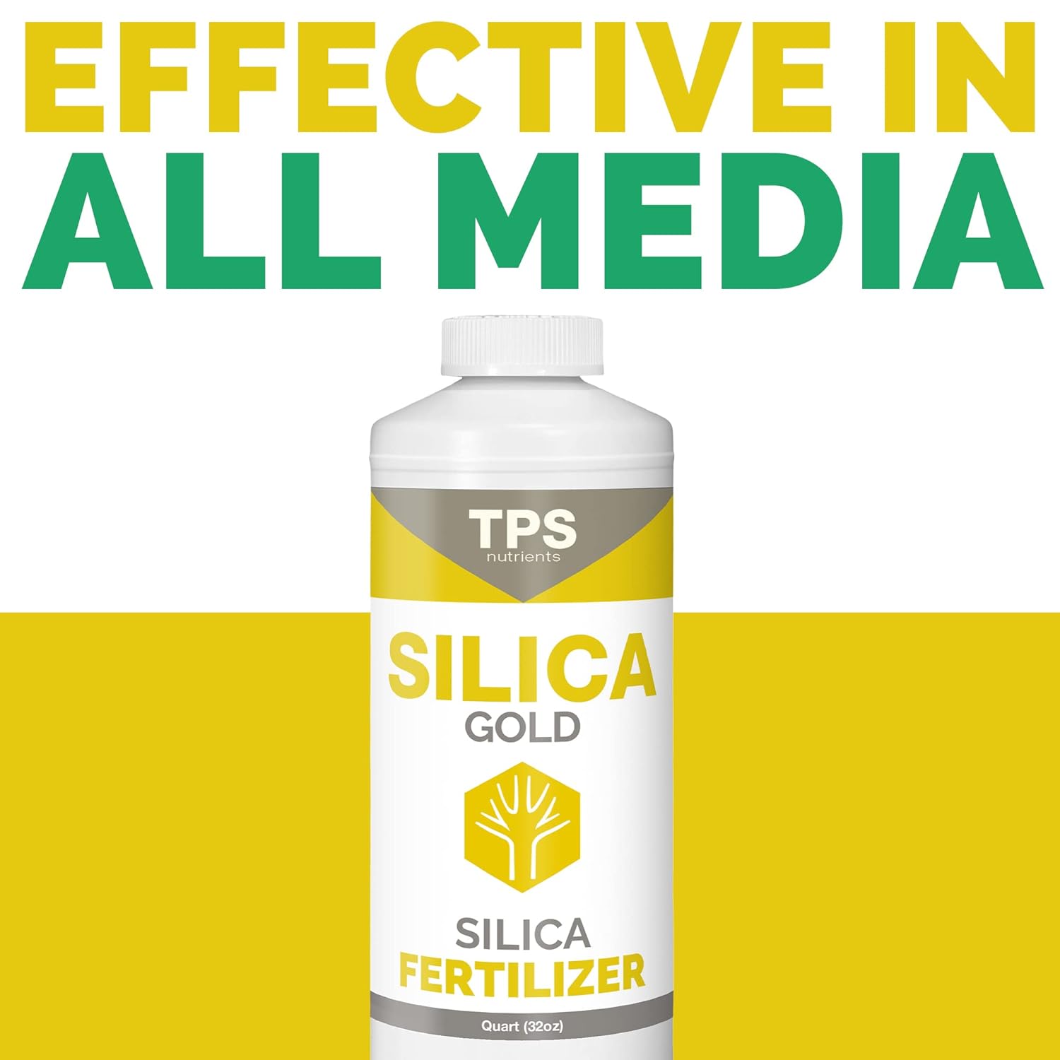 TPS NUTRIENTS Silica Gold Plant Strength Nutrient and Supplement with Bioavailable Silicon 1 Quart (32 oz) - Image 4