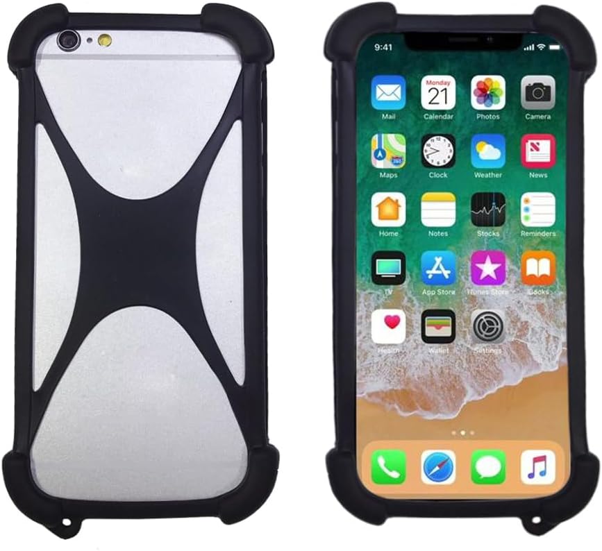 Phone Soft Silicone Protective Case for Tecno Spark 40 Pro 6.78" Gel Cover Skin Etui Bumper Shell Black