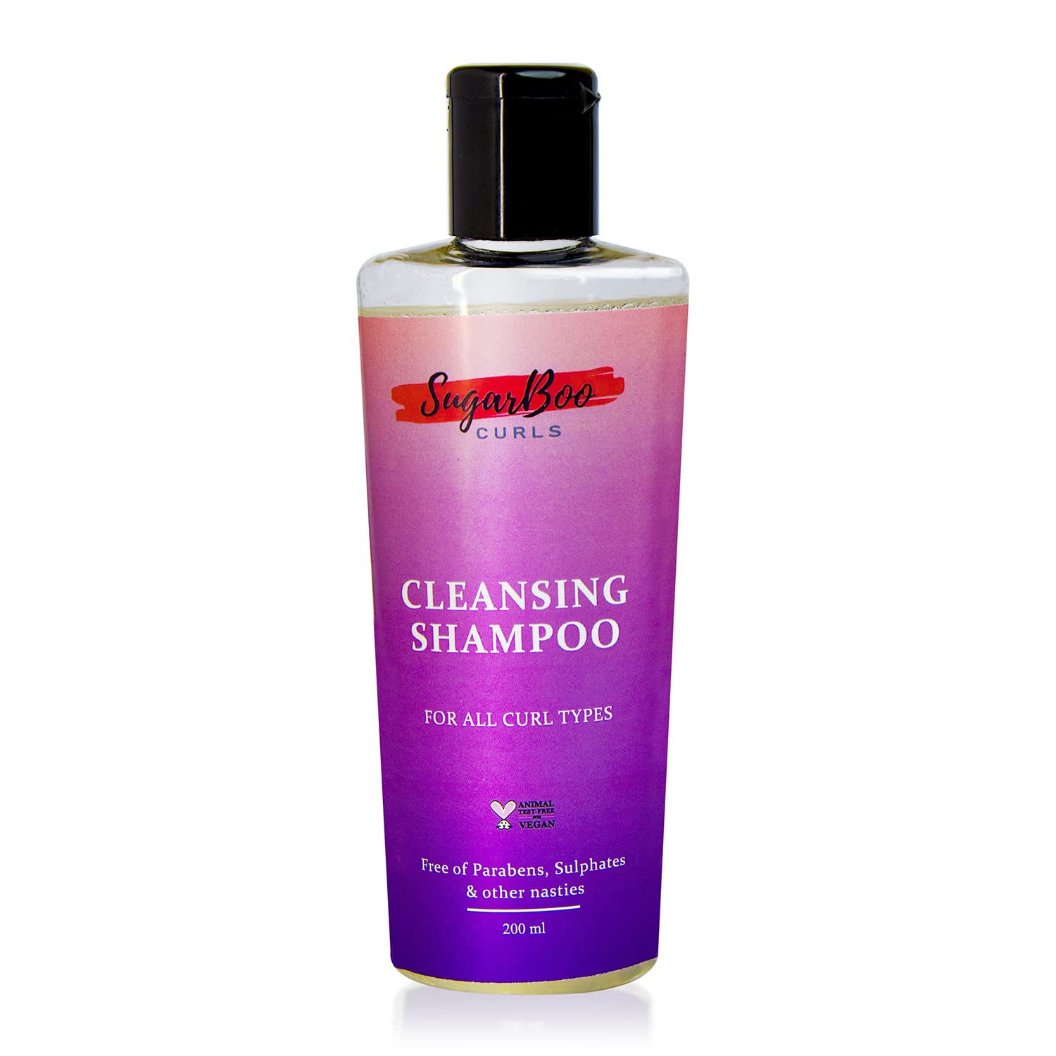 Buy SugarBoo Curls Cleansing Shampoo (200ml) for Dry, Frizzy, Wavy