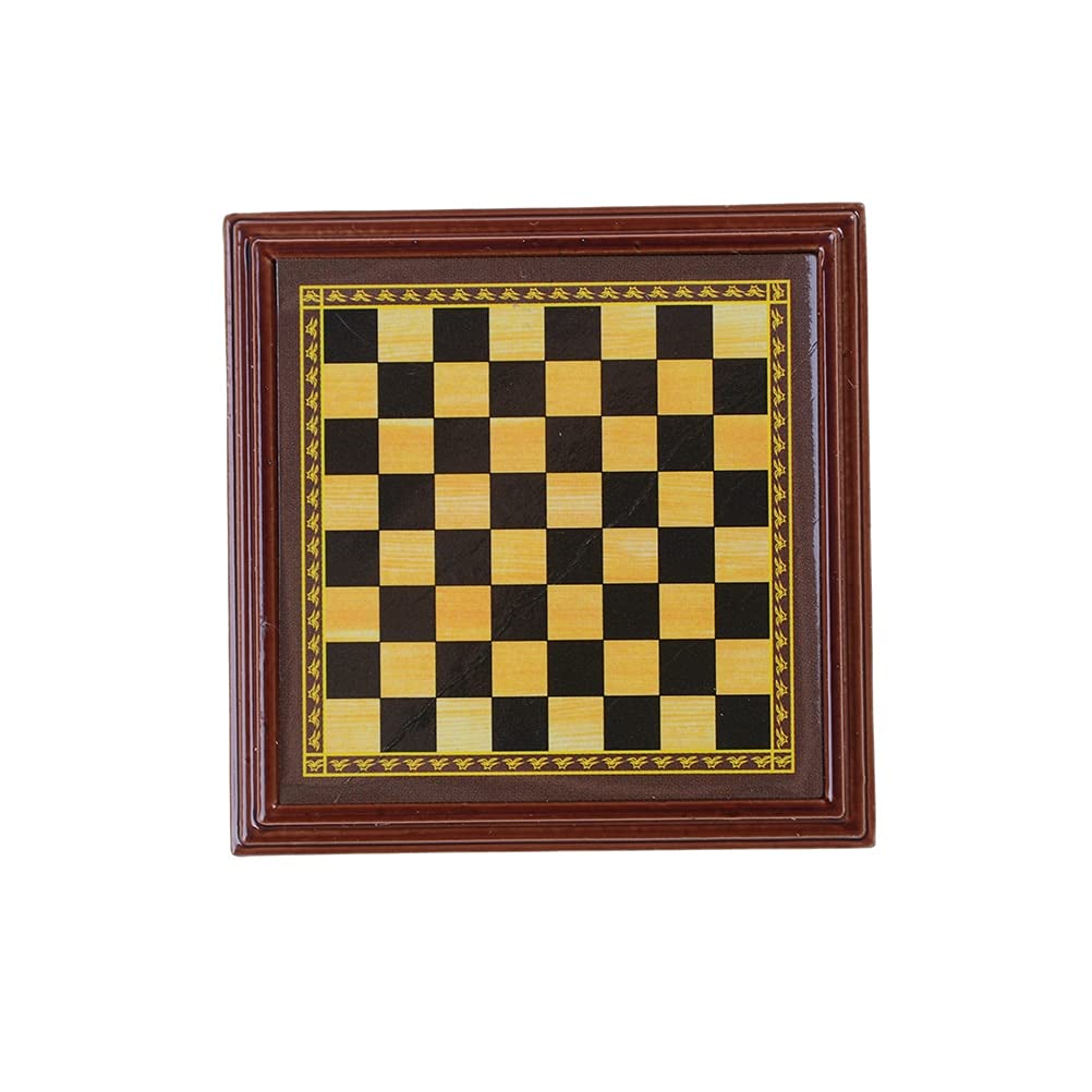 ZAW Scacchi 1 Set Classico in Lega di Zinco Scacchi Pezzi Scacchi di Legno Scacchi Gioco Set con King da Esterno Gioco da Gioco 6.8 * 5,7 cm Chess (Color : A)