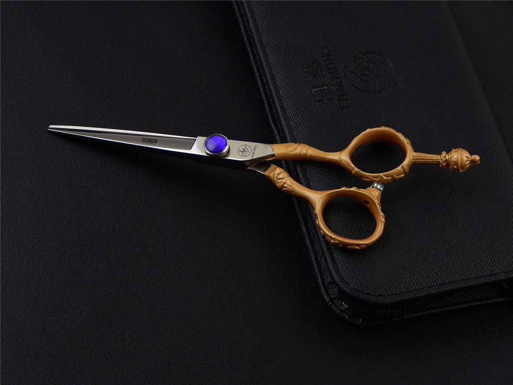 Barber Haarschneideschere Set 6 Inch, Haarscheren Und Effilierschere Edelstahl Styling-Werkzeug (Licht Und Sharp), Für Friseurbedarf, Home Use, Salon