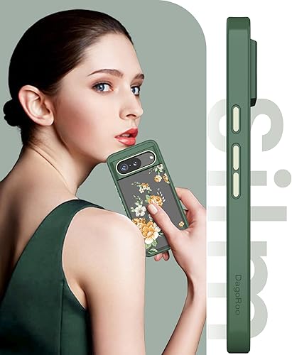 Miniatura 5 de Funda para Pixel 8, funda Google 8 con protector de pantalla de vidrio templado 2 unidades, protección de grado militar, TPU suave y policarbonato