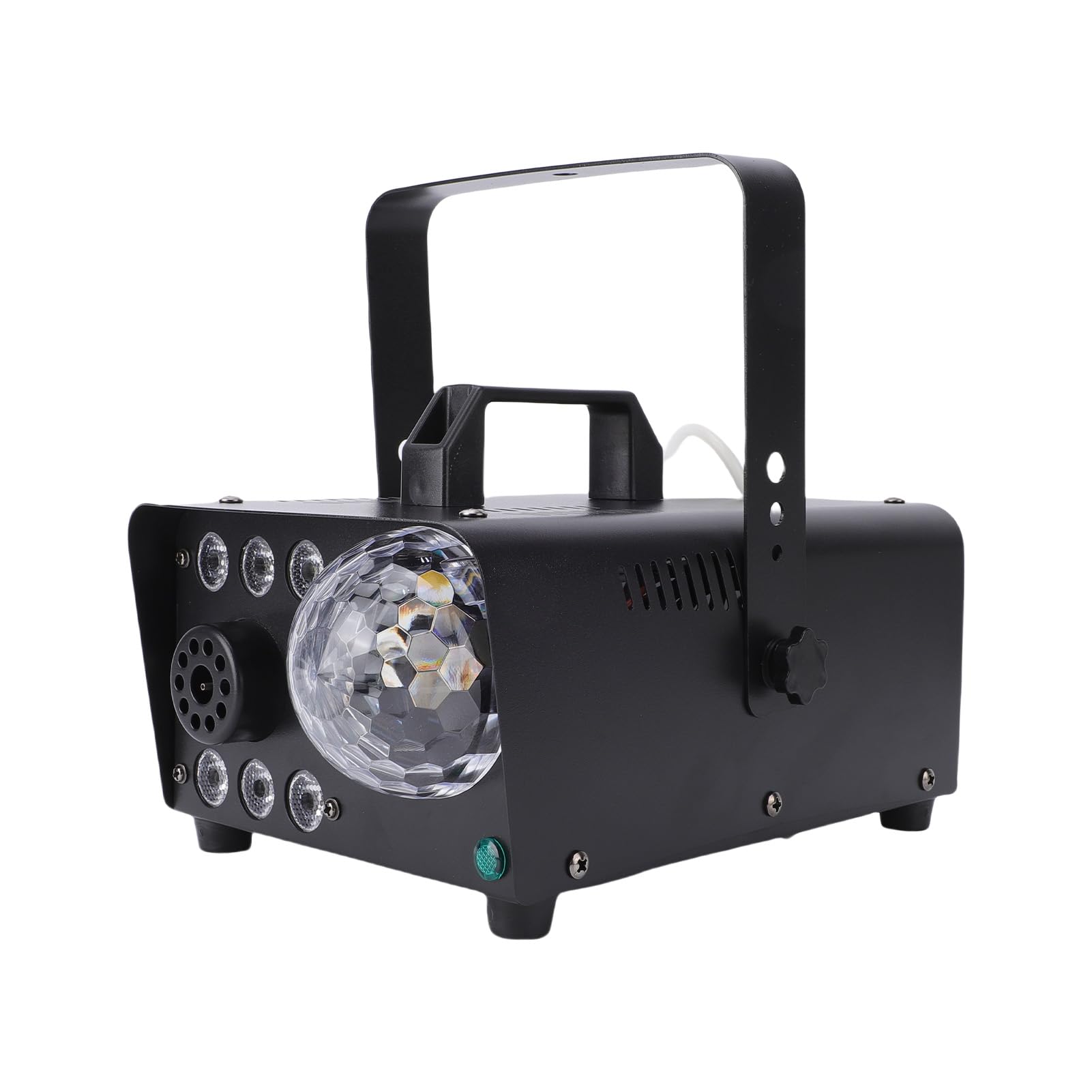 SUNGOOYUE Macchina per la Nebbia da Palco, Macchina per il Fumo da 600 W, Luce da Discoteca con Telecomando Wireless per Effetti Scenici di Feste, Matrimoni, Club DJ (Spina UE 220-240 V)