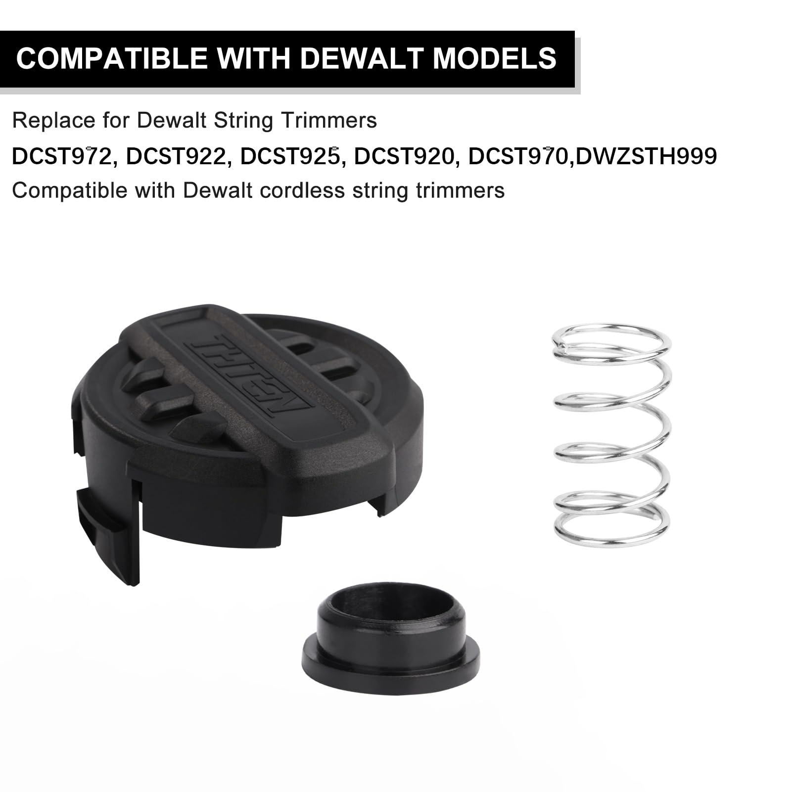 Amazon.com: THTEN DWZSTH999 Trimmer Head Replacement Spring Base