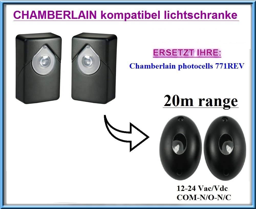 Chamberlain 771REV Compatible Photocell Photocells, Pair of External Universal Photocells - Image 2