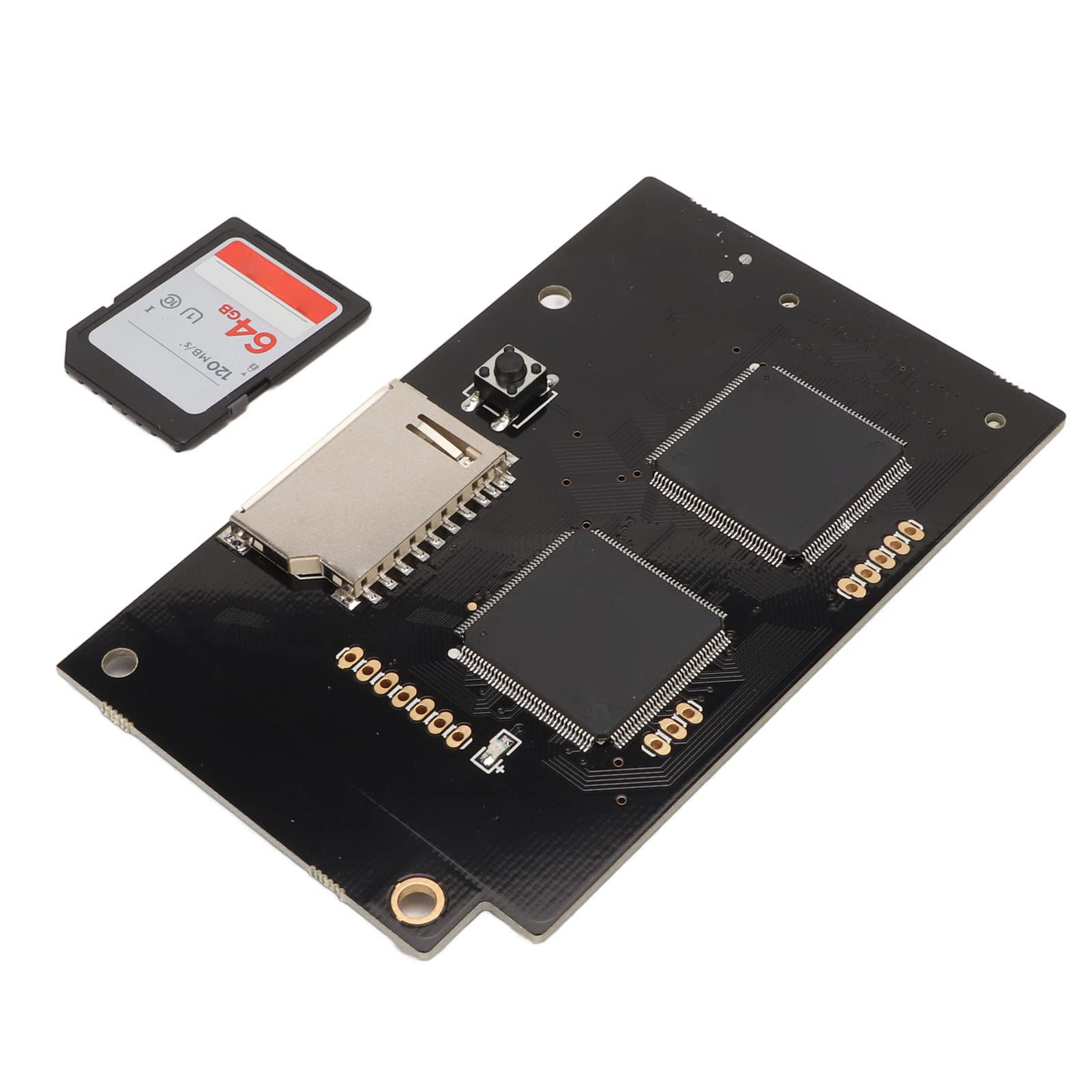Focket Scheda di Simulazione unità Ottica, Versione V5 15b Ad Alte Prestazioni per Scheda unità Ottica GDEMU, Dreamcast con Dissipatori di Calore per di Memoria da 64 GB per Dreamcast