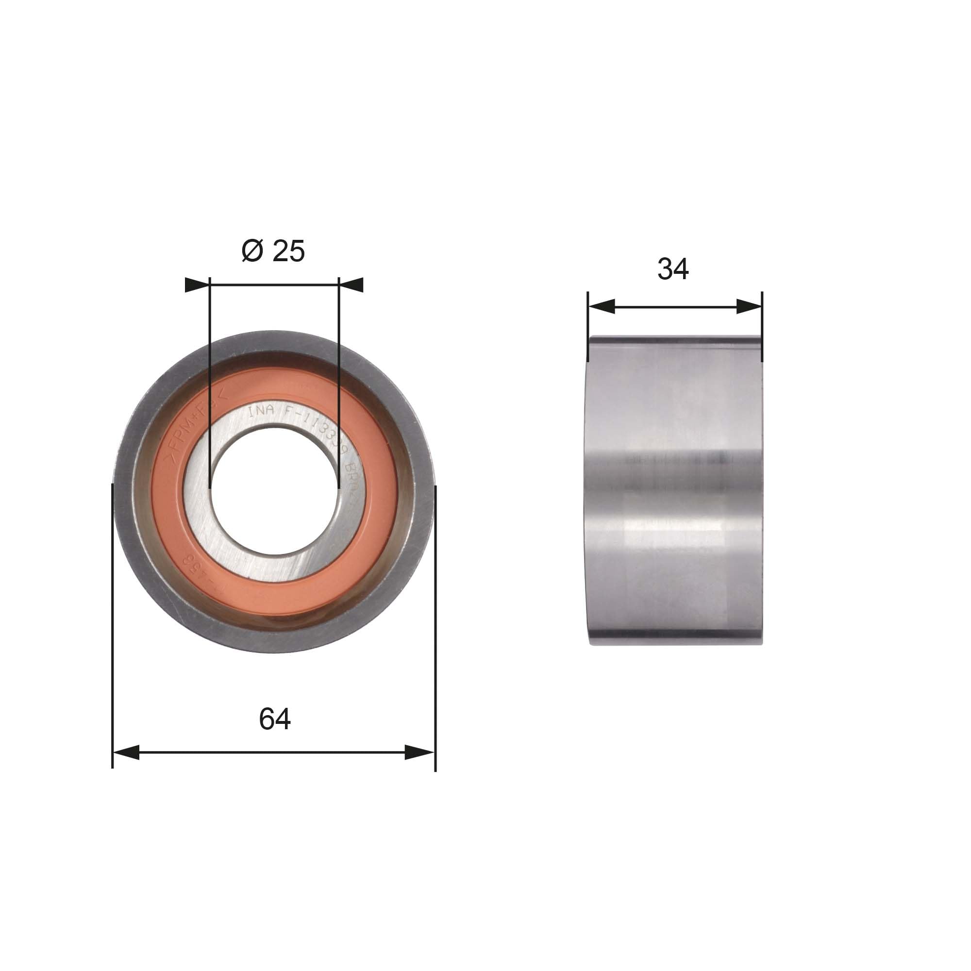 Kit cinghie dentate - GATES K025523XS
