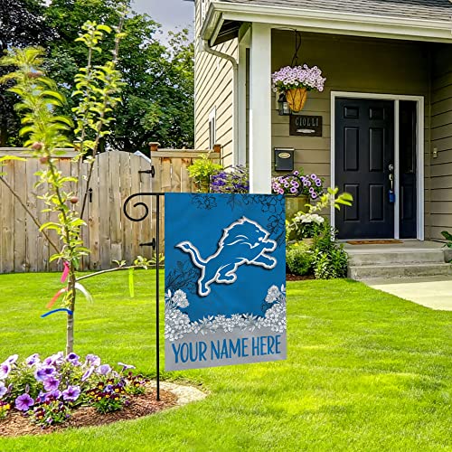 Image of Rico Industries NFL Standard /Primary Personalized 13 inch x 18 inch Double Sided Garden Flag