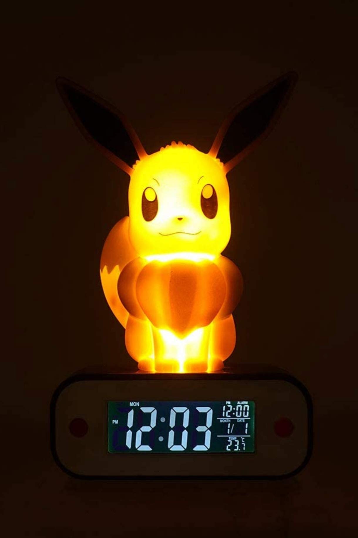 ポケモン イーブイ 電池式 めざまし時計 目覚まし時計 子供 キッズ