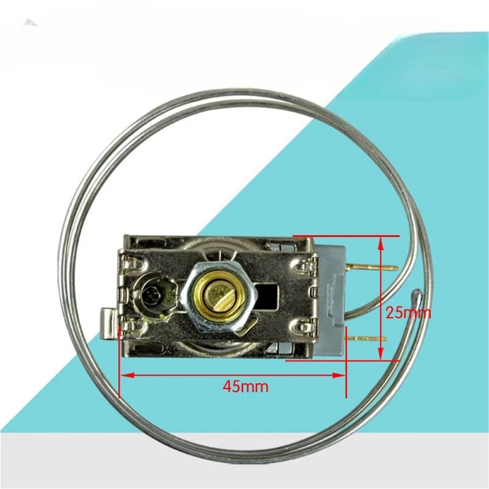 Termostato for frigorifero e congelatore DF24K-921-328 con 3 pin da 40 cm installato al centro
