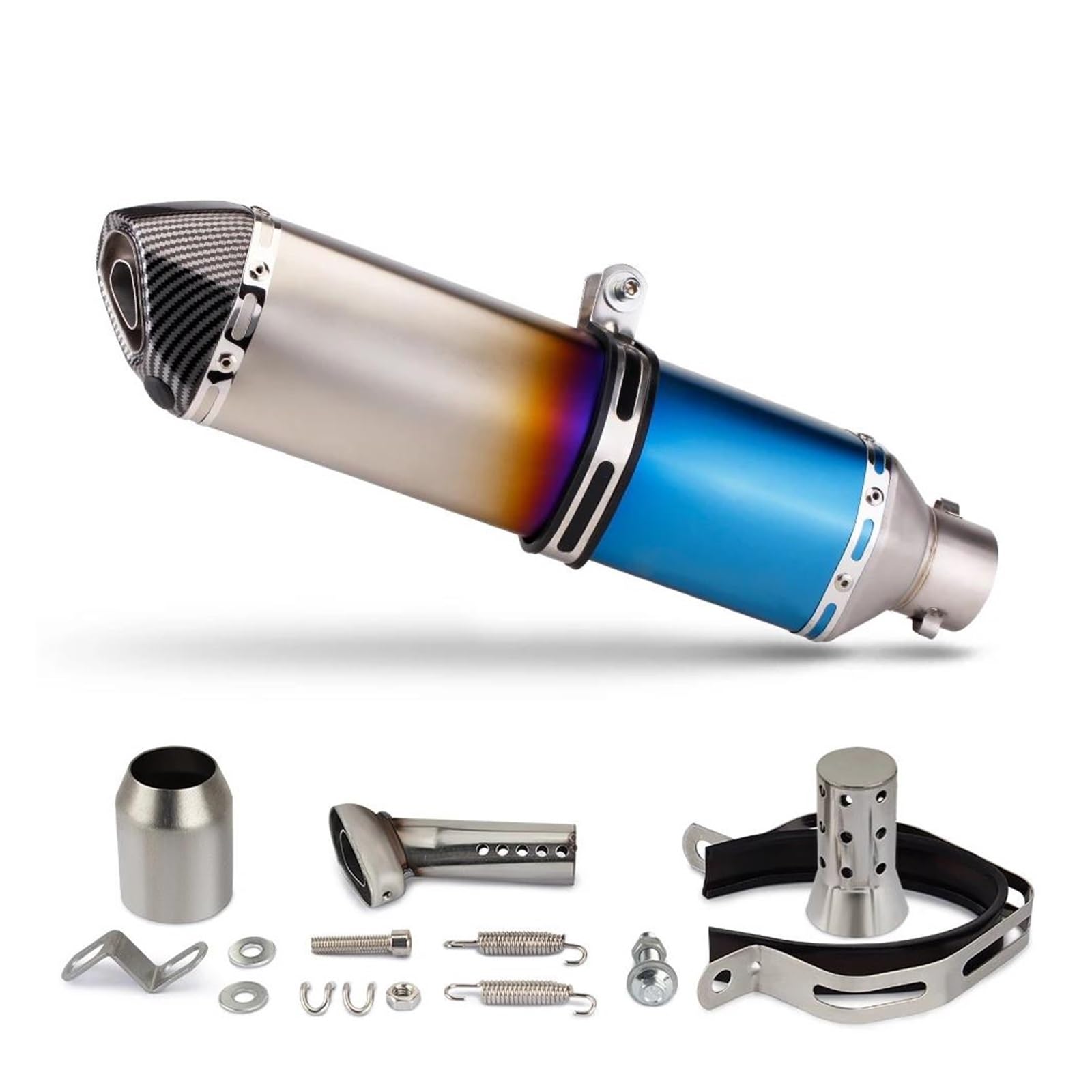 Marmitta Scarico Motocicletta per B&MW F850GS C650 per Sport C600 GT F850 GS C 600 650 Moto Marmitta di Scarico con Db Killer Tubo di Coda 470mm 51mm(D)