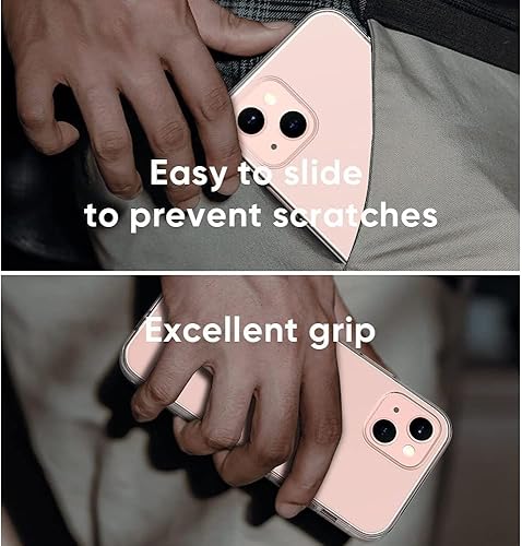 Miniatura 4 de Funda para iPhone 13 de 6.1 pulgadas, no se pone amarillenta, a prueba de golpes, funda transparente para iPhone 13, diseño de fundas transparentes