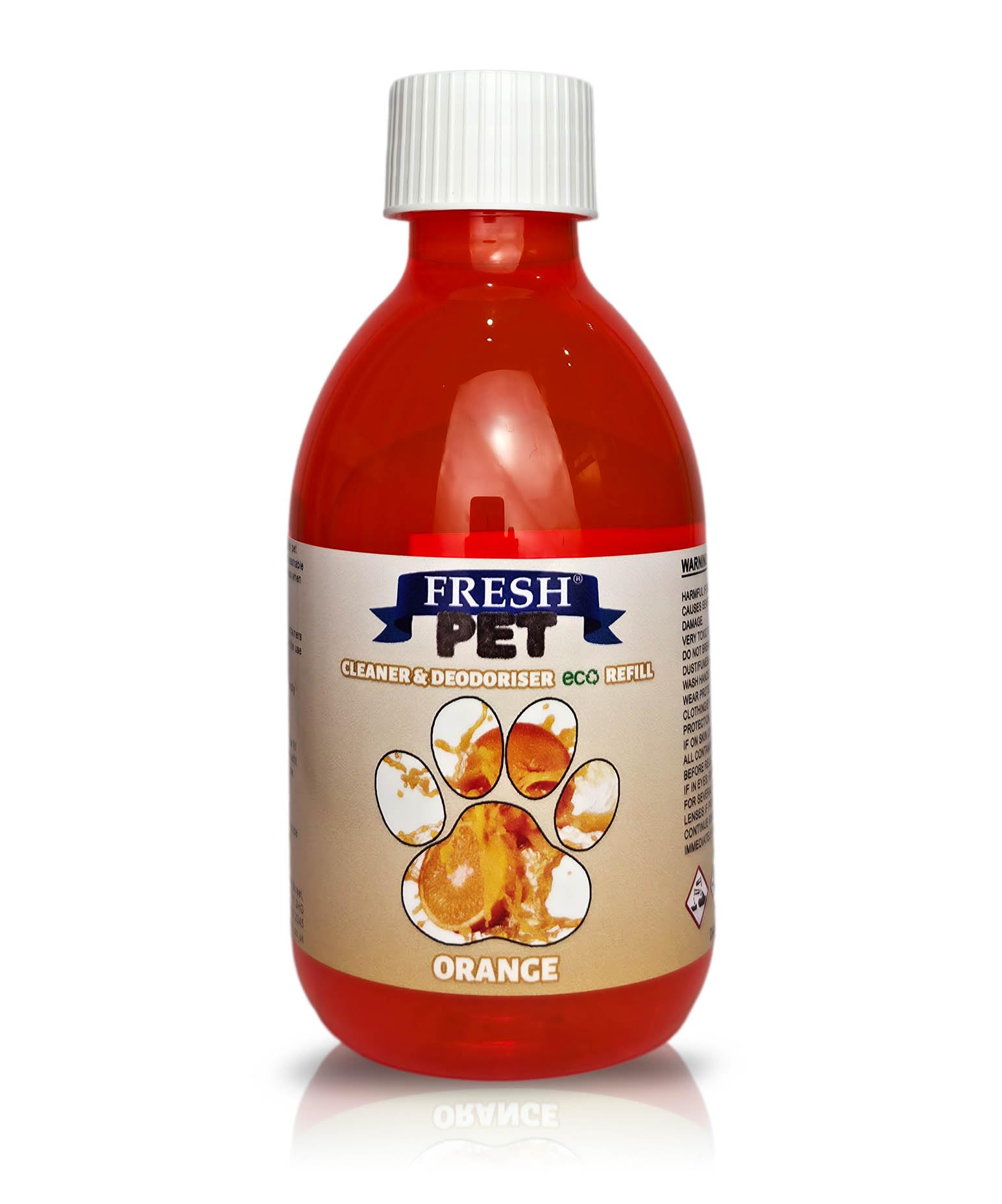 FRESH PET Pet Disinfectant Eco Refill Makes 5L (Orange)
