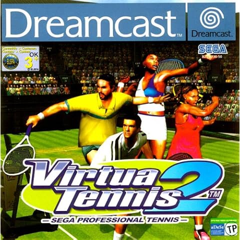 Sega Europe Virtua Tennis 2 Cover