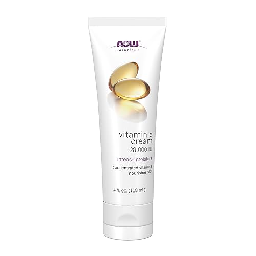 NOW Solutions, Crema de vitamina E 28,000 UI, humedad intensa, vitamina E concentrada, 4 onzas