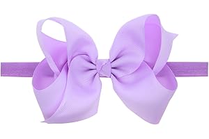 Delicate Lavender Bows for Infant Charm