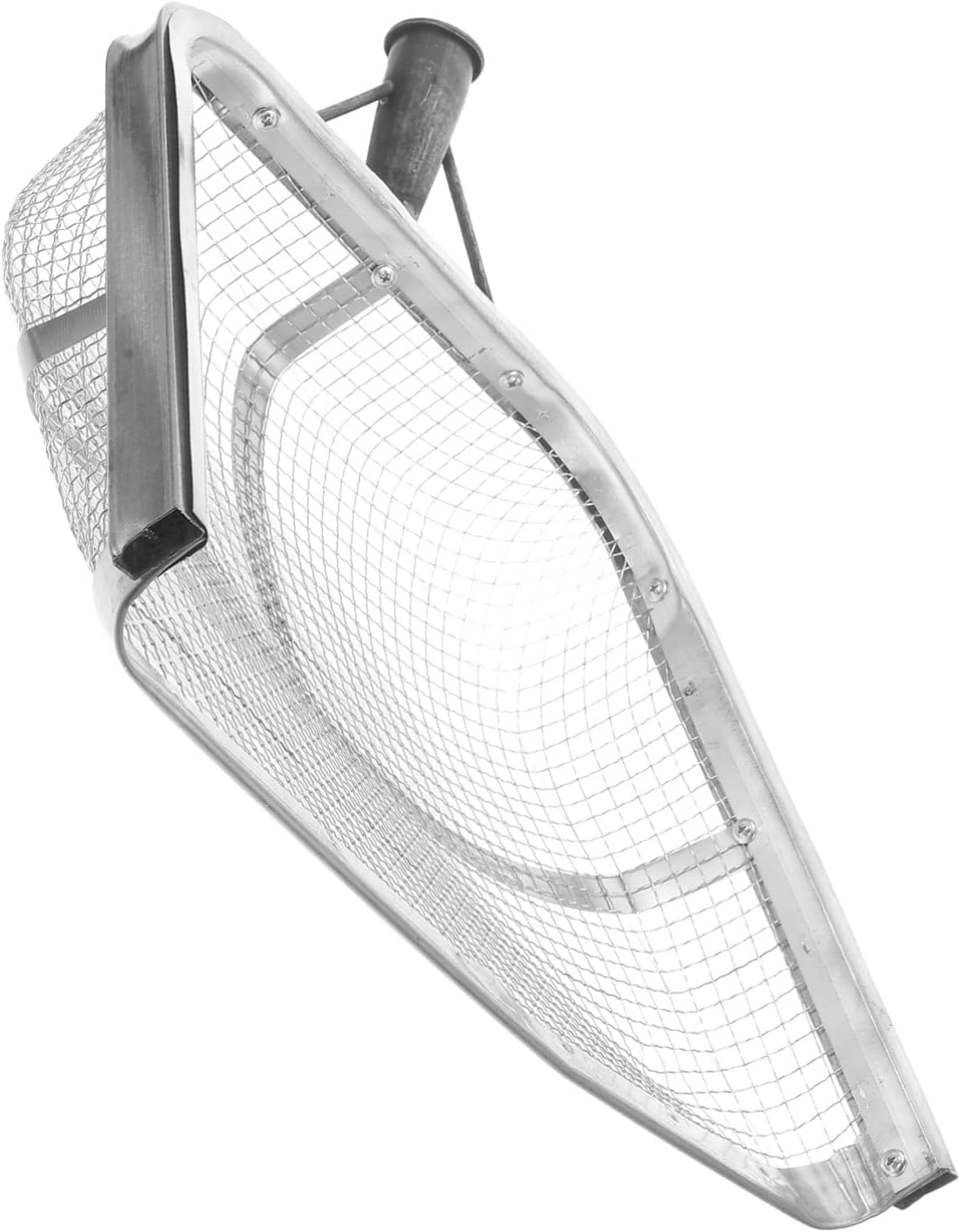 POPETPOP Farm Metal Shovel for Sifting Maize and Grain Fine Mesh Spade for Collecting Corn and Gardening Tool for Home and Barn Use