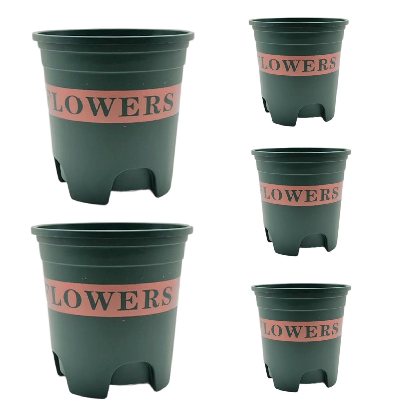 Pots de plantation perforés grand drainage pour jardins et légumes d'extérieur