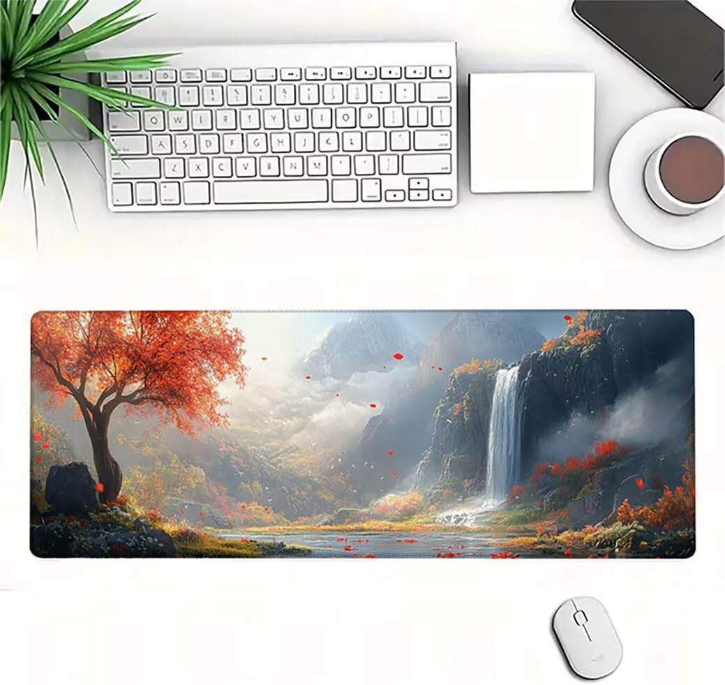 Genérico Lpfieonn Océano Gaming Alfombrilla Ratón 160x80cm PF-2473