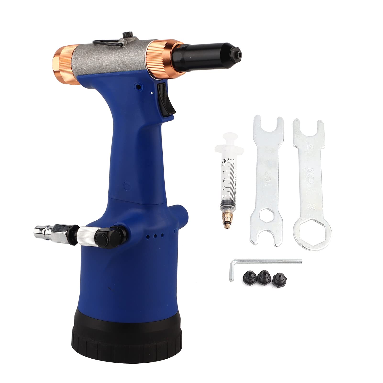 KP-708 Pistola per Rivetti Idraulica per Rivettatrice Pneumatica per Rivetti 2.4 4.8mm per Tecnici Automobilistici Meccanici nell'assemblaggio dell'industria della Decorazione di (KP-708)