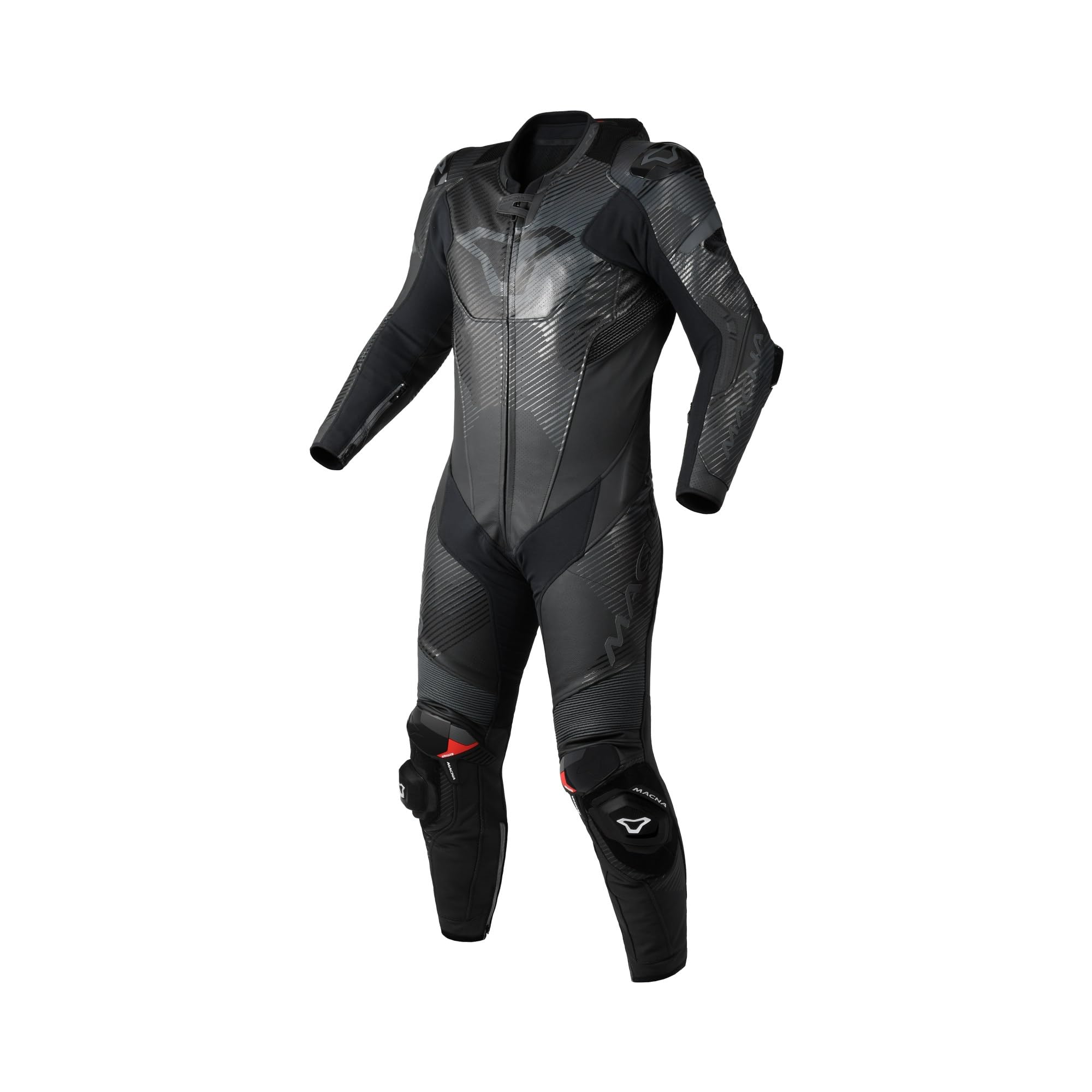 Macna Ignite 1pc Suits Pelle, Nero, 52 Unisex-Adulto