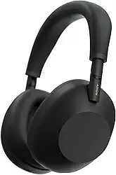 Sony WH-1000XM6 Os melhores fones de ouvido sem fio com cancelamento de ruído, processador HD NC QN3, 12 microfones, otimizador NC adaptável, masterizado por engenheiros, qualidade de estúdio, bateria
