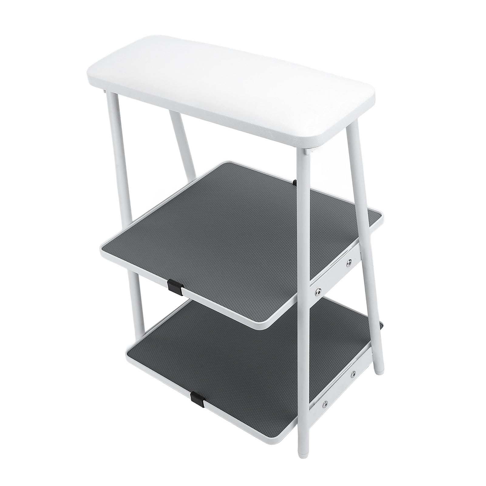 Poggiapiedi per Manicure Versatile Ed Elegante Supporto per Poggiapiedi per Pedicure per Salone di Bellezza per Uso Domestico in Acciaio Inossidabile 1 Pezzo