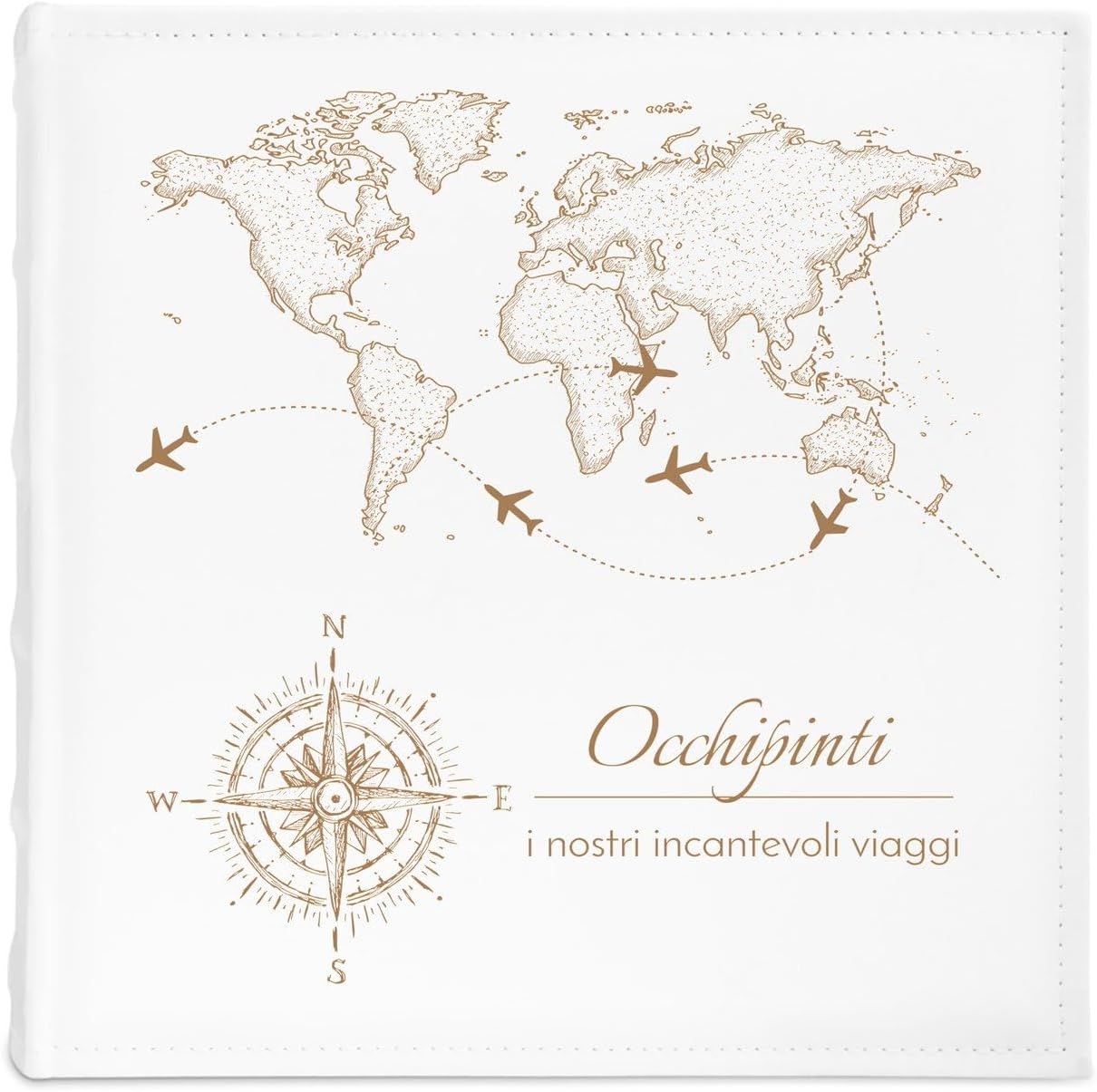 Album Fotografico Maverton - 100 Pagine Per 200 Foto 10x15cm, Copertina In Pelle Con Incisione - Foto 8