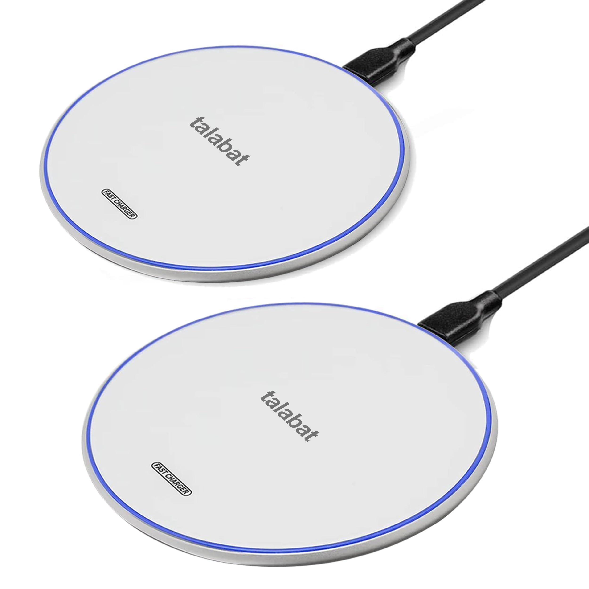 Wireless Charger Compatible for Samsang Galaxy S23 Ultra S22 Plus S21 S10 S9 Note 20,15W Compatible for LG G8 G7 ThinQ V60 V50 V40, iPhone 14 Plus 13 Pro Max 12 Fast Cordless Charging Pad -Pack 2 (B0C9X2ZKDT) Amazon Price History, Amazon Price Tracker