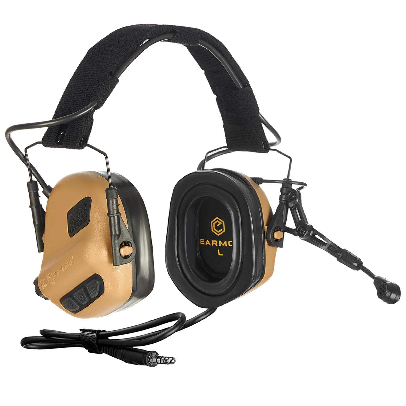 M32 PLUS タクティカルノイズキャンセリングヘッドセット / 集音機能 Amazon | OPSMEN M32 PLUS ノイズキャンセリングヘッドセット