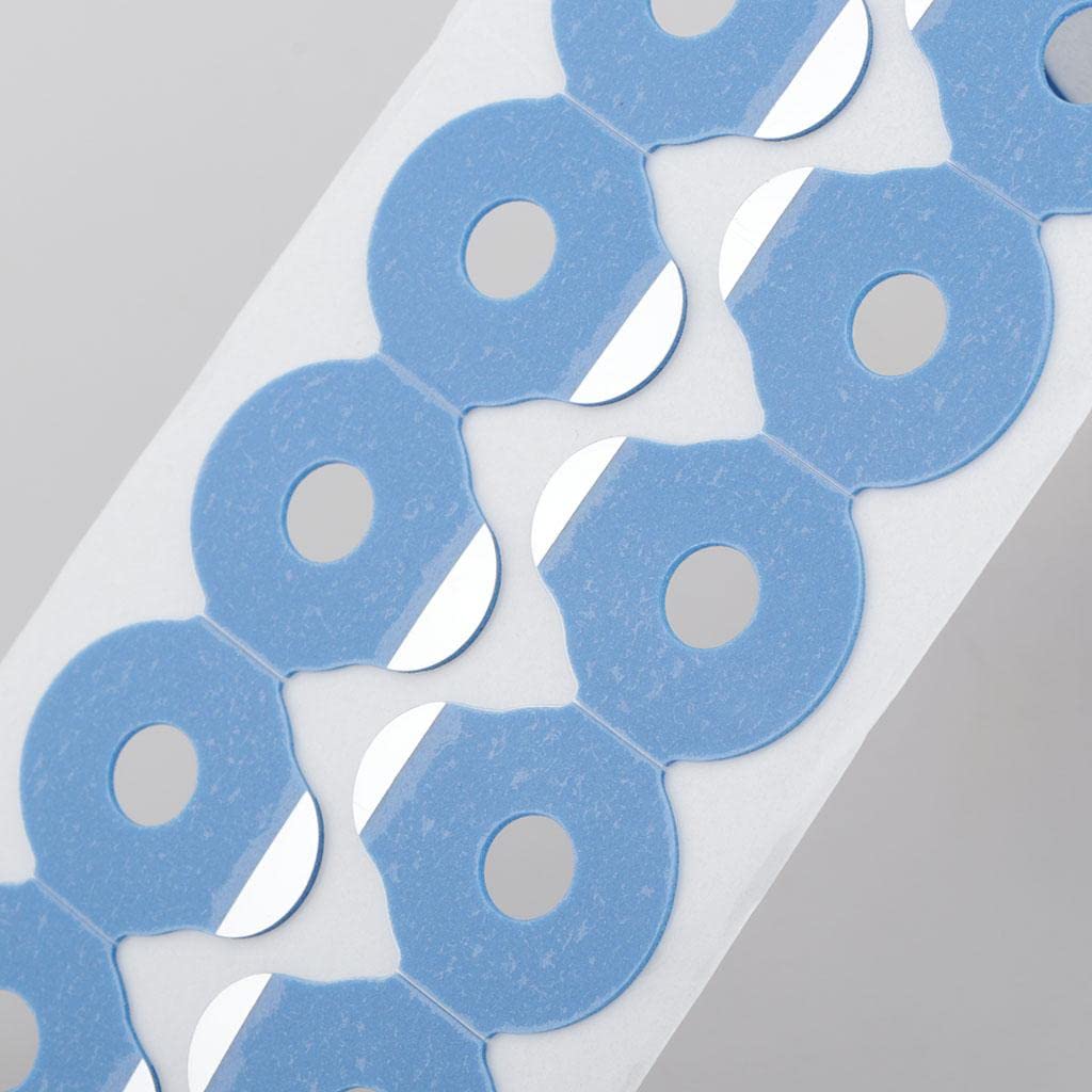 1000Pcs Eyewear Lens Processing Polieren Anti Rutsch Pads Aufkleber Blau, Blau, 02