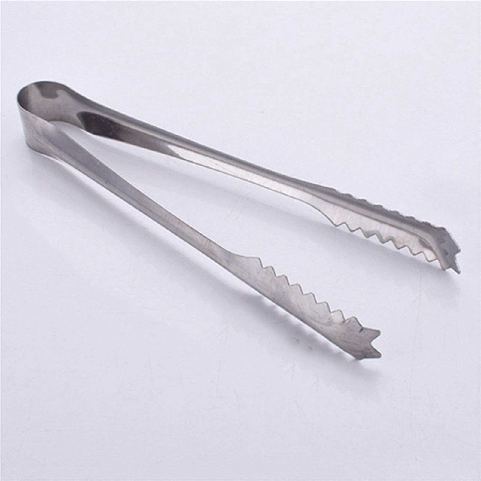 Pinze da Cucina Le pinze per Alimenti in Acciaio Inossidabile Sono Adatte per Cucina, Ristorante, Barbecue e Servizio di Insalata. Dimensioni: 15 cm