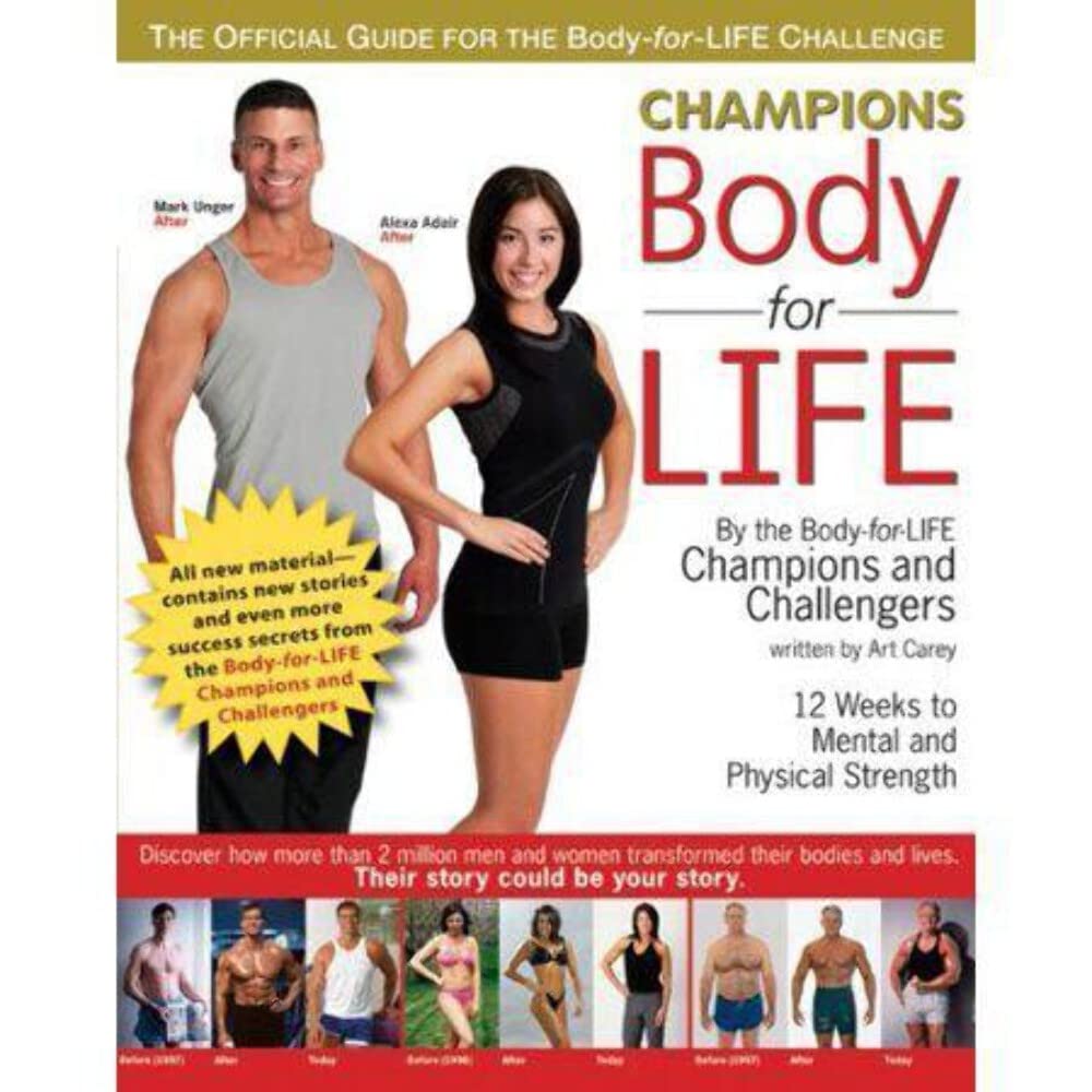 Champions BodyforLIFE Carey, Art 9780061431371 Books