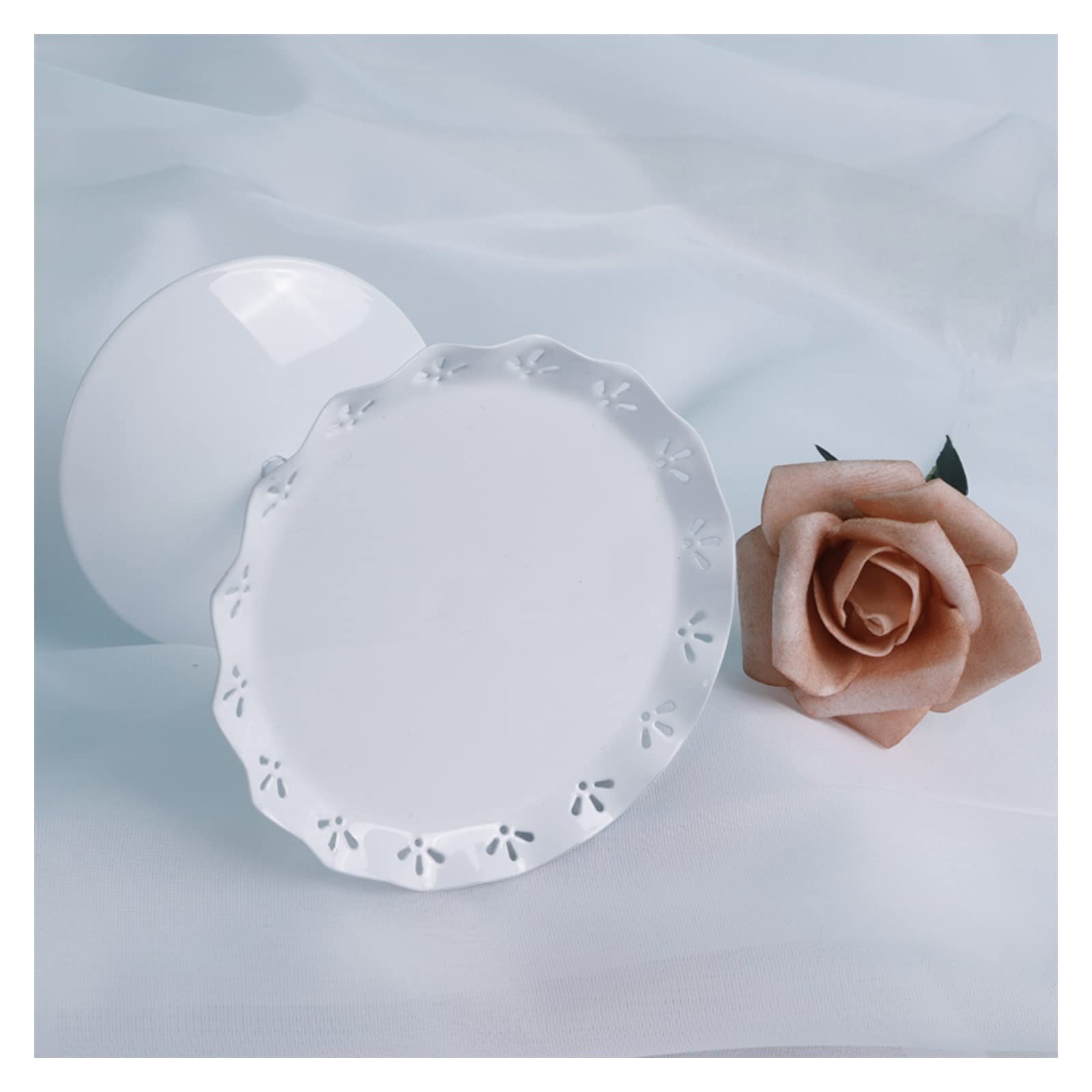 Alzata per Dolci La Decorazione della tavola da Dessert in Ferro for Il Matrimonio è più di Un Piatto da Dessert for Il tè pomeridiano Alzata per Torta(A)
