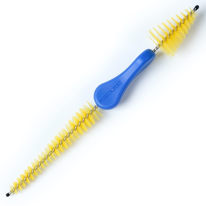 MusicNomad 高级2合1黄铜口风琴口杯刷