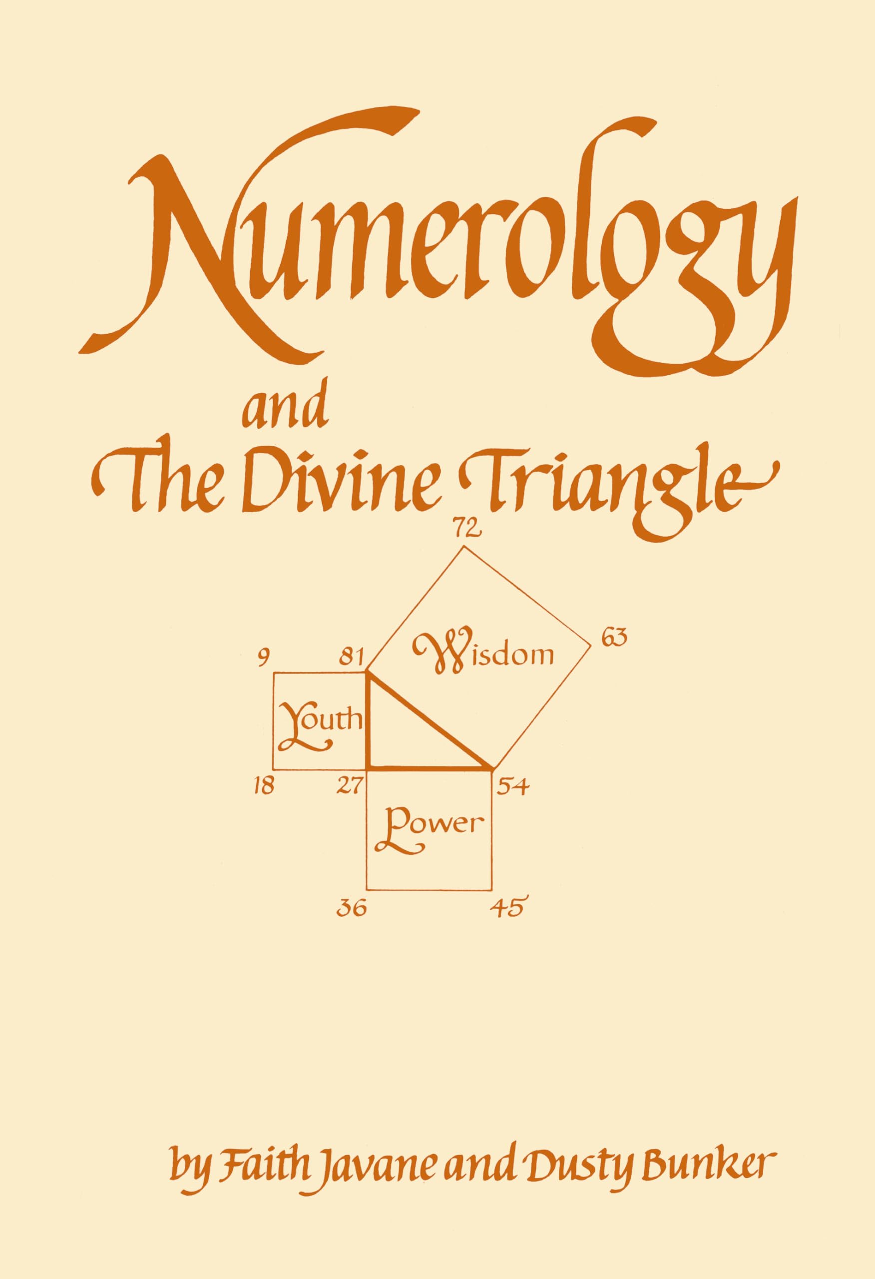 Numerology and the Divine Triangle. Javane, Bunker 9780764362033 New**