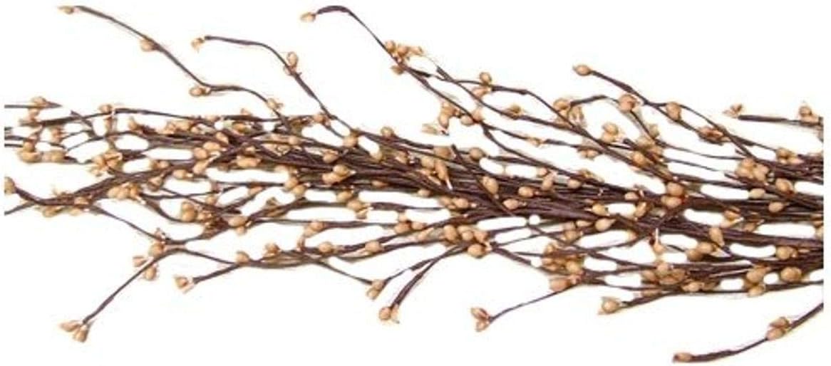 CWI Gifts Wispy Pip Berry Garland, 4-Feet, Burgundy