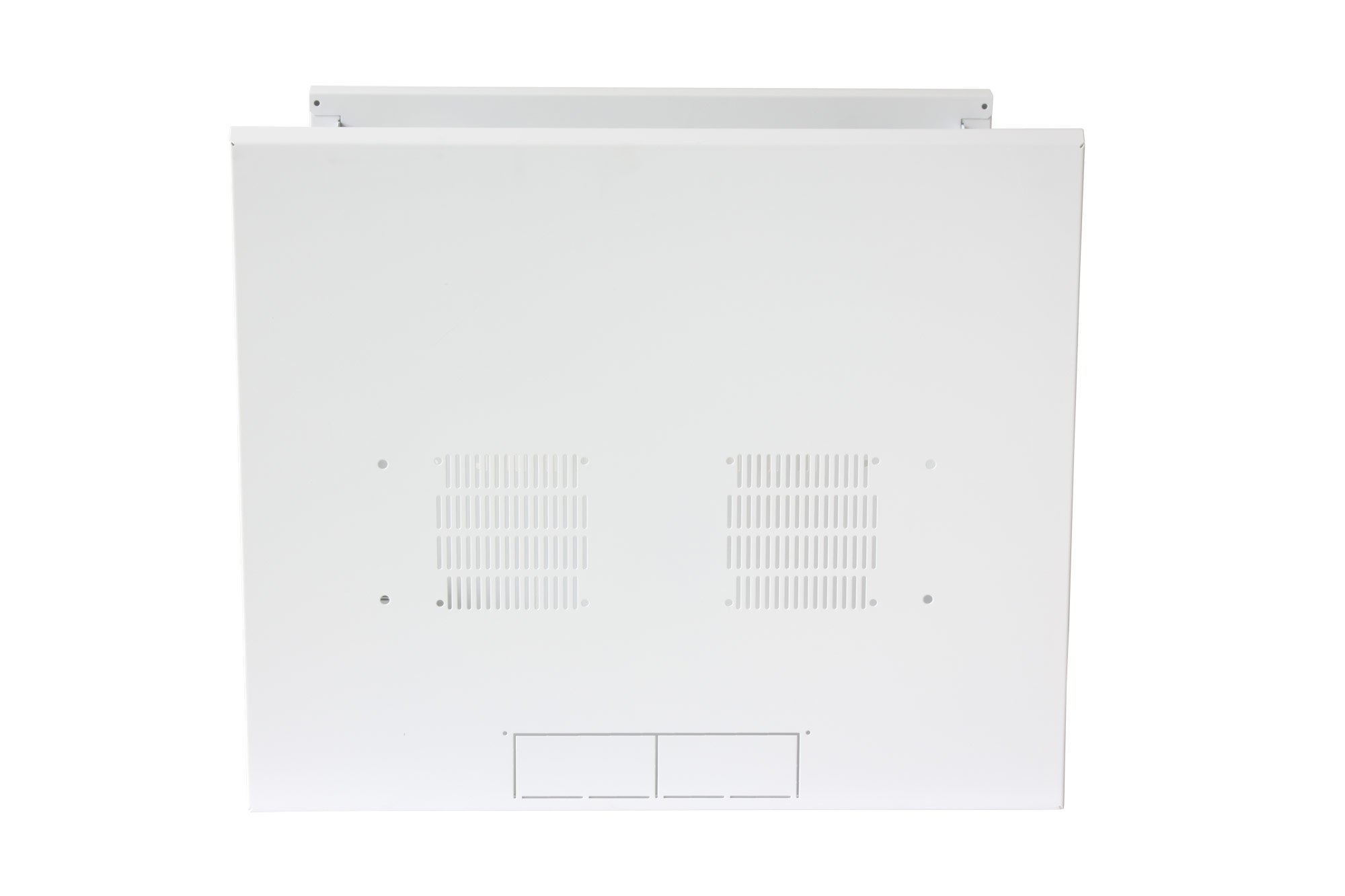 Techly Professional 105001 Armadio Rack 19" a Muro 10 unità Sezione Unica Prof. 500mm Bianco Bianco