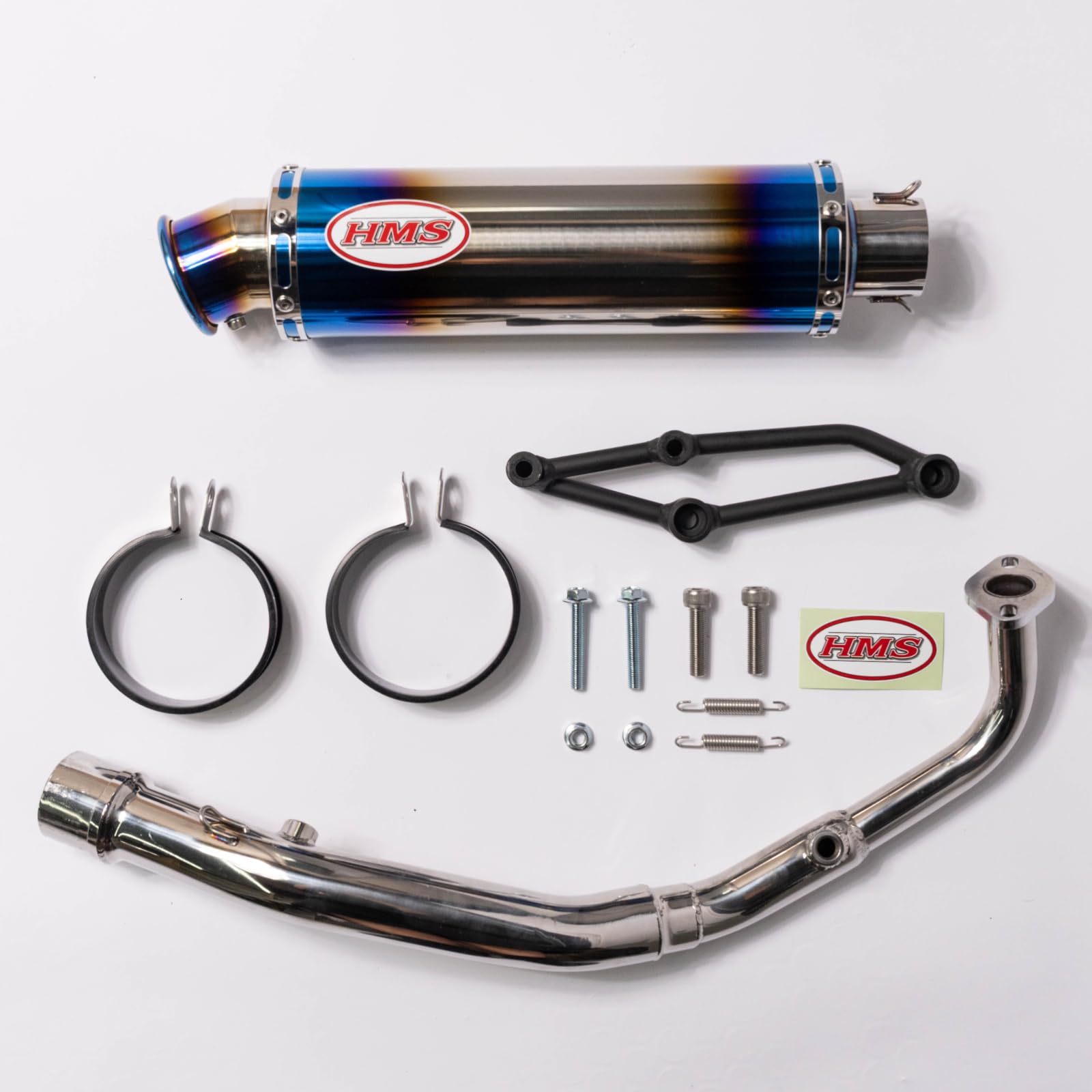 新製品HMS 製SSBヤマハ NMAX155 対応 8BK-SG92Jマフラー Amazon | 【国内メーカー HMS 製】 SSBステンレス マフラー ブルー