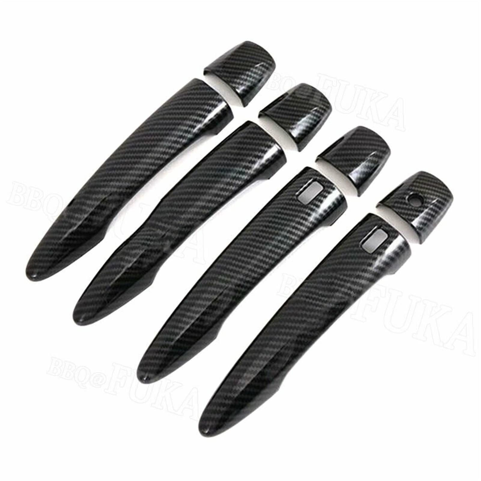 Fahbstr One Color Car Inner Handle For Nissan Altima 2019 2020 Carbon Fiber Style Car Side Door Handle Cover Trim Fit