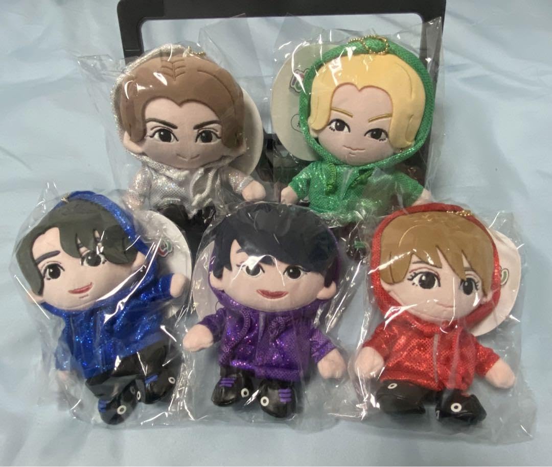 Amazon.co.jp: HiHi Jets はぴぬい5人セット Y : おもちゃ